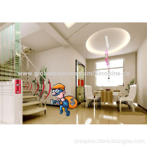 Remote-controlled PIR Motion Sensor Indoor Security Alarm